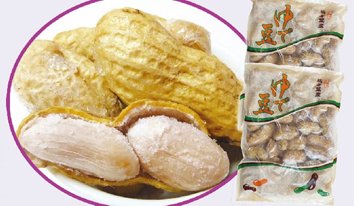 冷凍 ゆで豆・おおまさり（贈答用箱入り500g2袋）