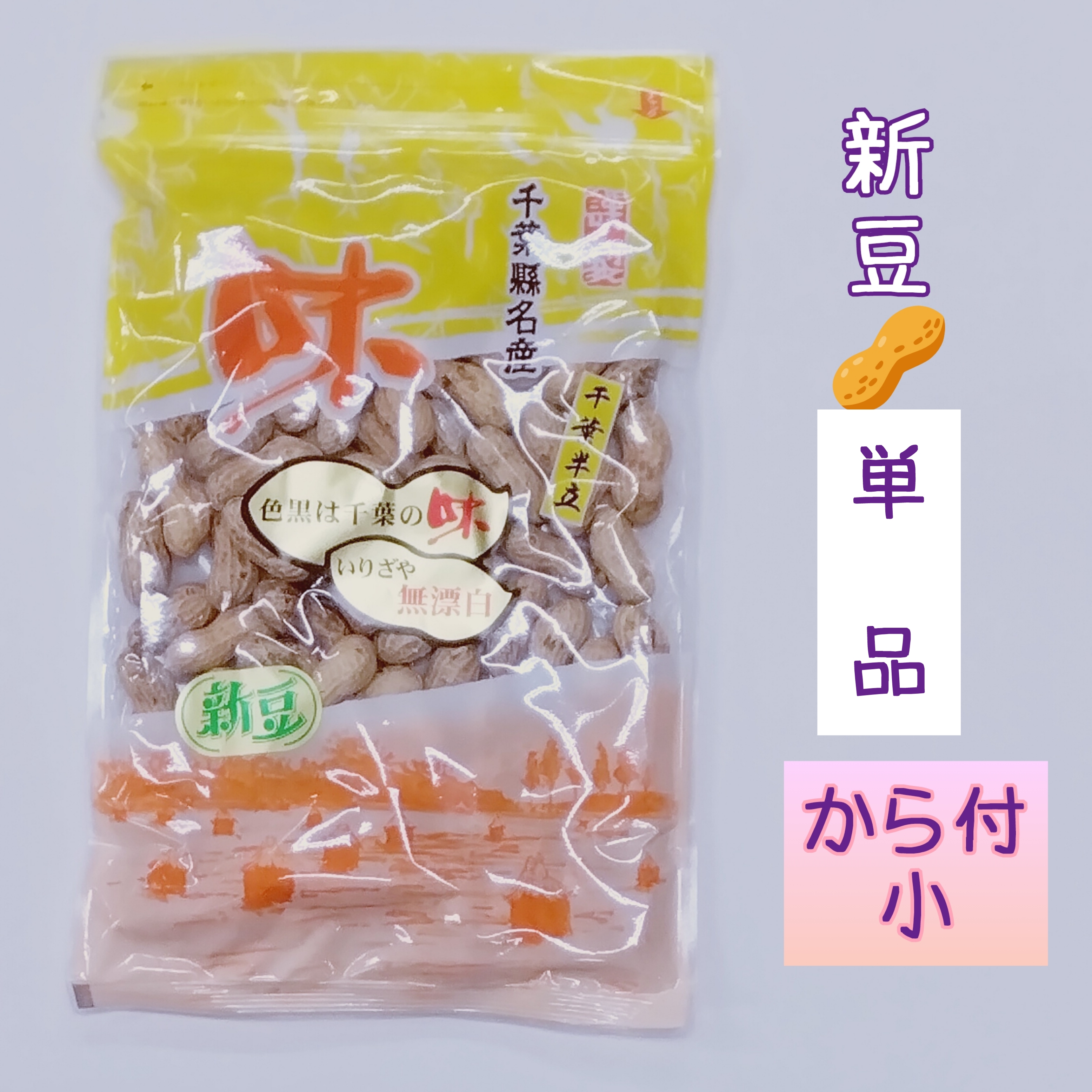新豆　から付落花生(千葉半立)小
